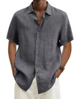 Stylisches Kurzarmhemd für Herren aus leichtem Stoff – Ideal für Sommer und Freizeit, vielseitig kombinierbar 5