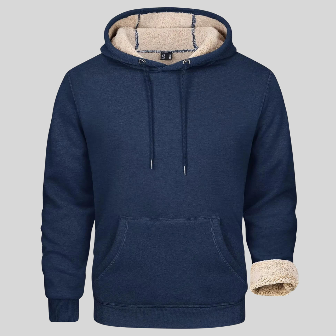 Leo | Herren Hoodie Kängurutasche Fleece 3