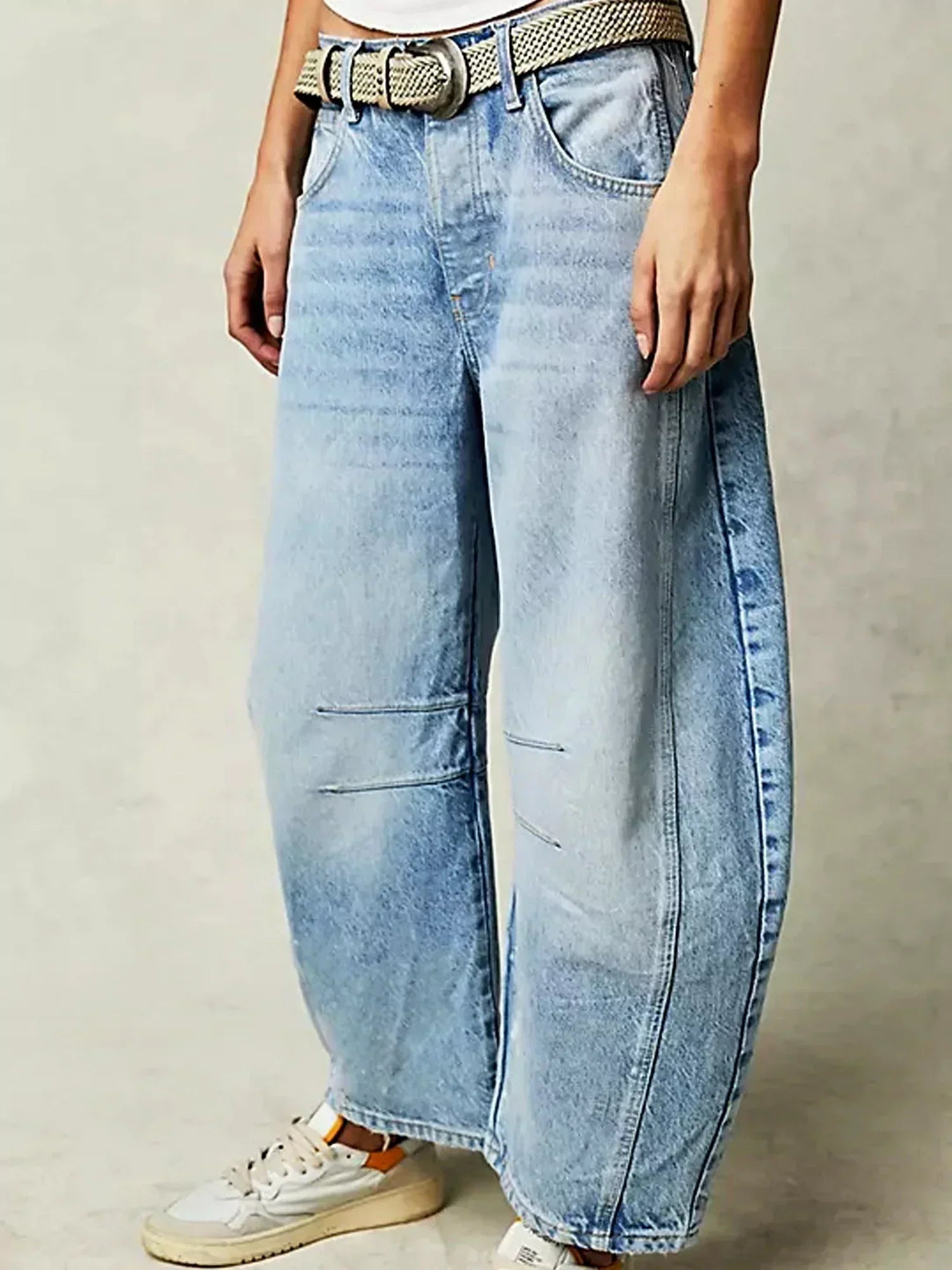 Leoparden Fassjeans für Selbstbewusste Styles 12