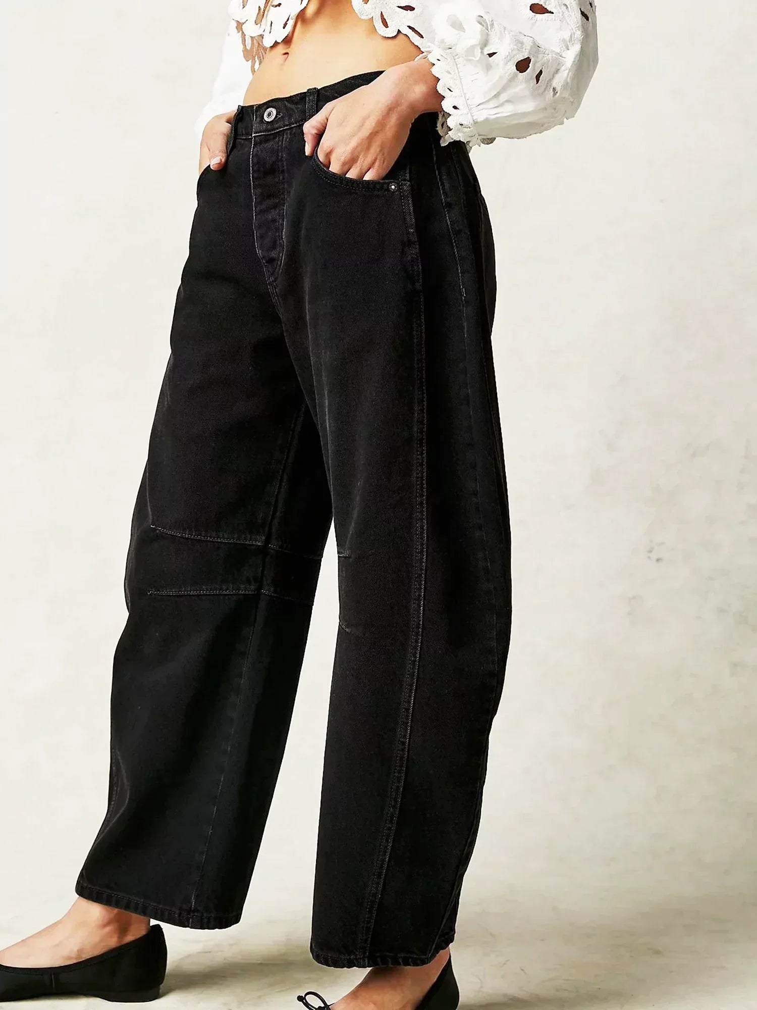 Leoparden Fassjeans für Selbstbewusste Styles 13