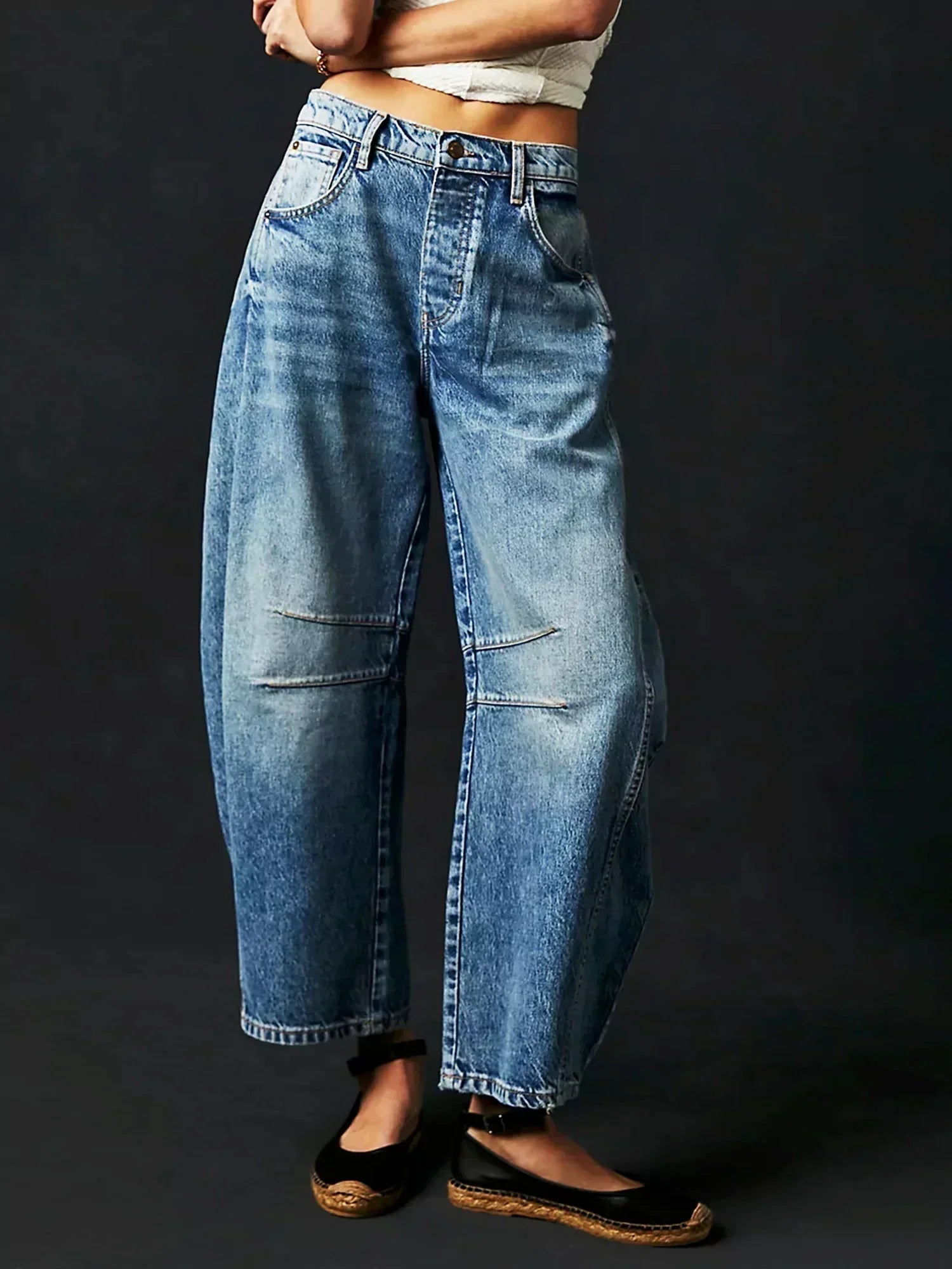 Leoparden Fassjeans für Selbstbewusste Styles 9