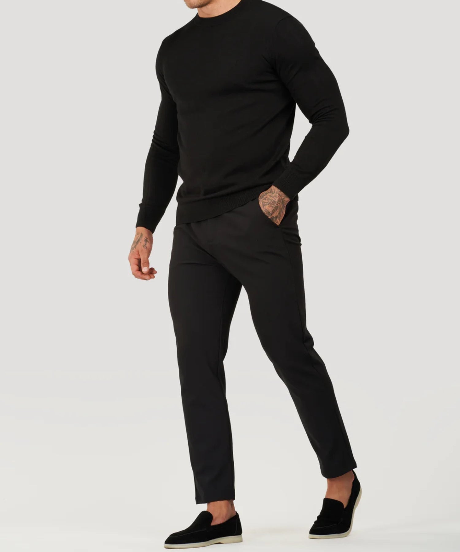 Luca | Herren Rollkragenpullover Feinstrick Slim Fit 4