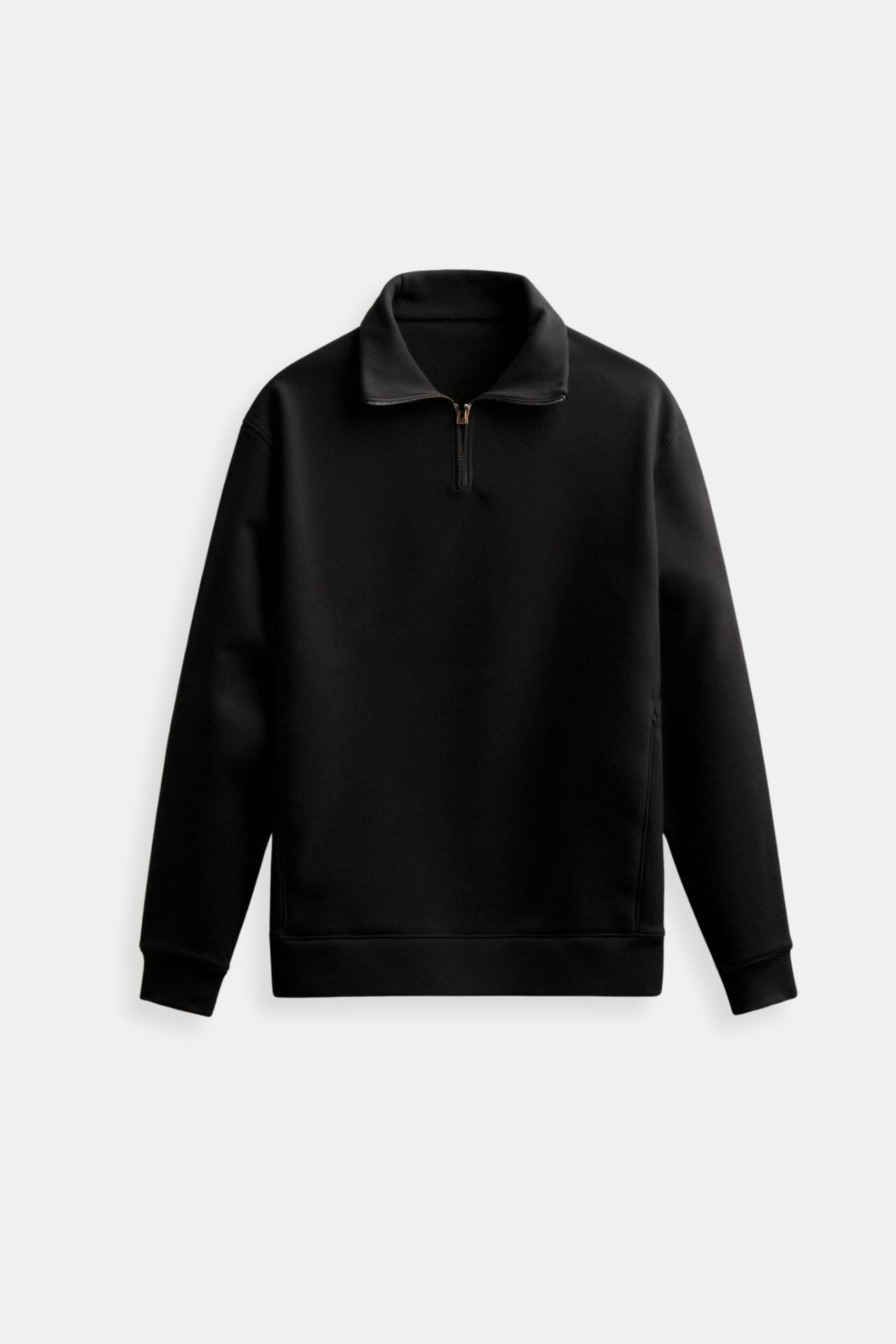 Luca | Herren Strickjacke Reißverschluss Stehkragen Fleece 10