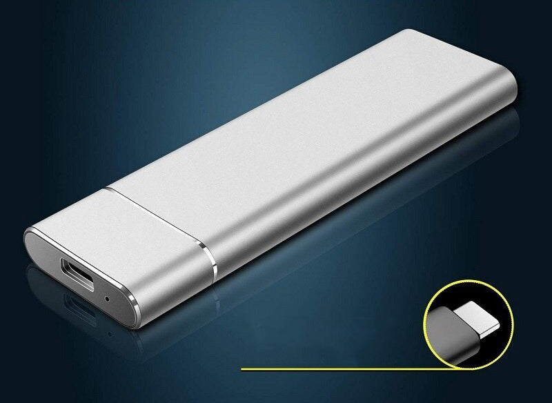 Luca | Herren tragbare SSD 8 TB USB 3.1 kompakt Plug-and-Play 4