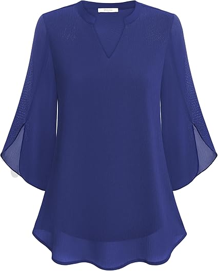 Elegante Damenbluse aus leichtem Stoff – Vielseitig kombinierbar für besondere Anlässe 8