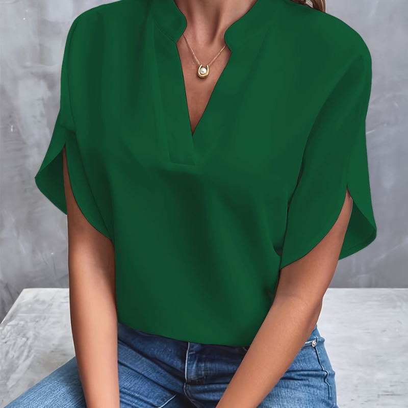 Luftige Weiße Damenbluse aus Leichtem Stoff – Elegante Festliche Bluse für Sommer und Jeden Anlass 2