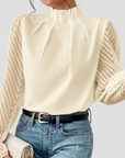 Luftige Sommerbluse mit Eleganten Ärmeln für Stil 0
