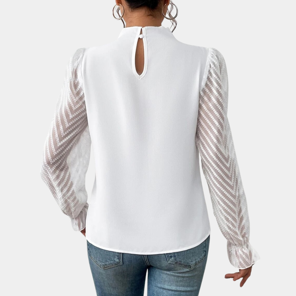 Luftige Sommerbluse mit Eleganten Ärmeln für Stil 3