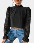 Luftige Sommerbluse mit Eleganten Ärmeln für Stil 5