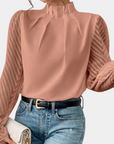 Luftige Sommerbluse mit Eleganten Ärmeln für Stil 6
