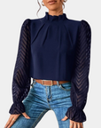 Luftige Sommerbluse mit Eleganten Ärmeln für Stil 7