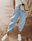 Luftige Sommerhose mit eleganter Passform – Atmungsaktives Material für Komfort und Stil 4