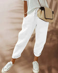 Luftige Sommerhose mit eleganter Passform – Atmungsaktives Material für Komfort und Stil 5