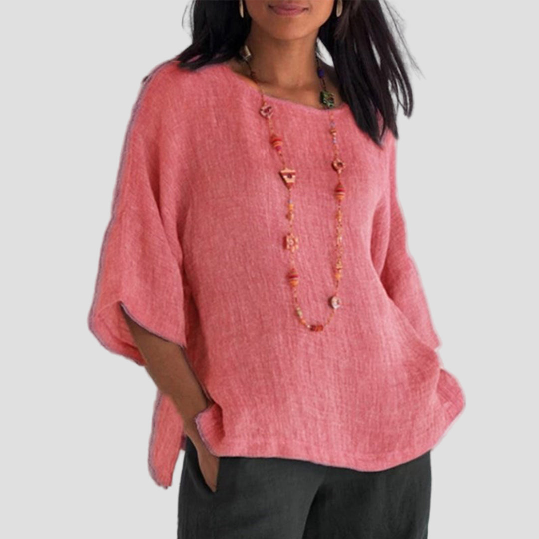 Luftiges Leinentop für Elegante Sommerlooks 0
