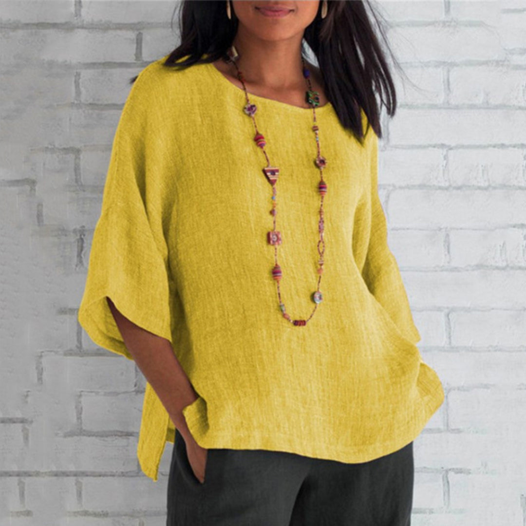 Luftiges Leinentop für Elegante Sommerlooks 1
