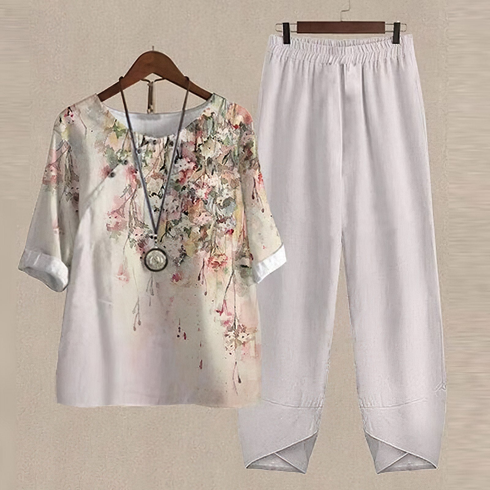 Luftiges Sommer Set aus atmungsaktiven Materialien – Ideal für Strand und Stadtbummel 3