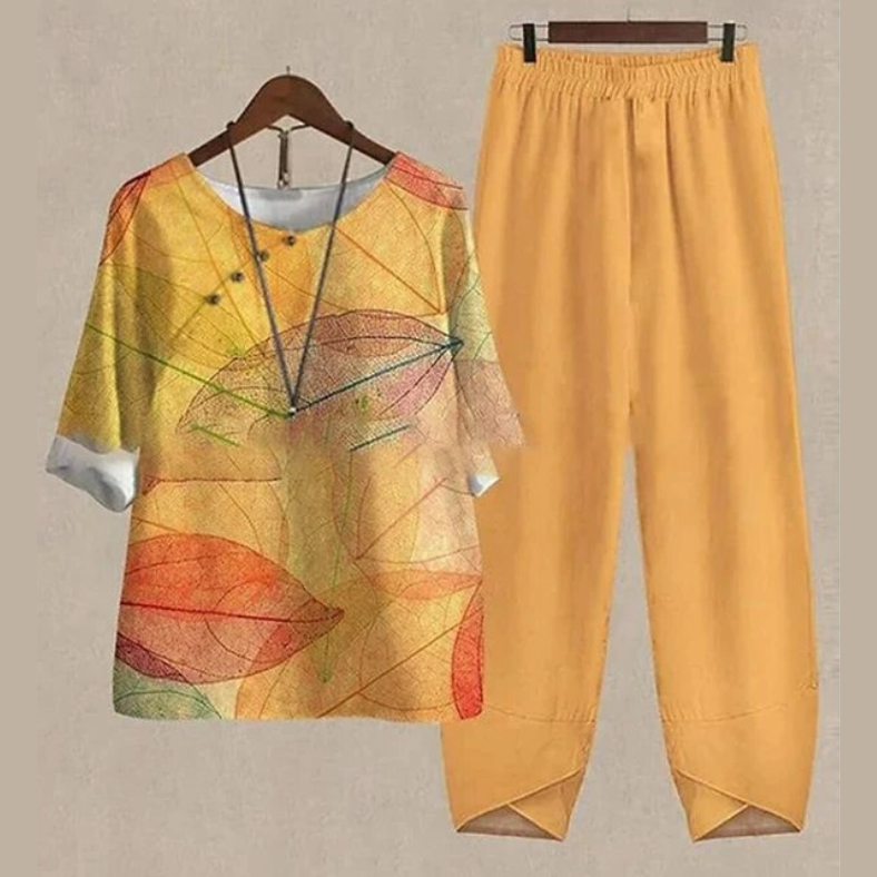 Luftiges Sommer Set aus atmungsaktiven Materialien – Ideal für Strand und Stadtbummel 5