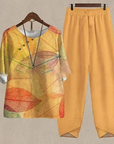 Luftiges Sommer Set aus atmungsaktiven Materialien – Ideal für Strand und Stadtbummel 5