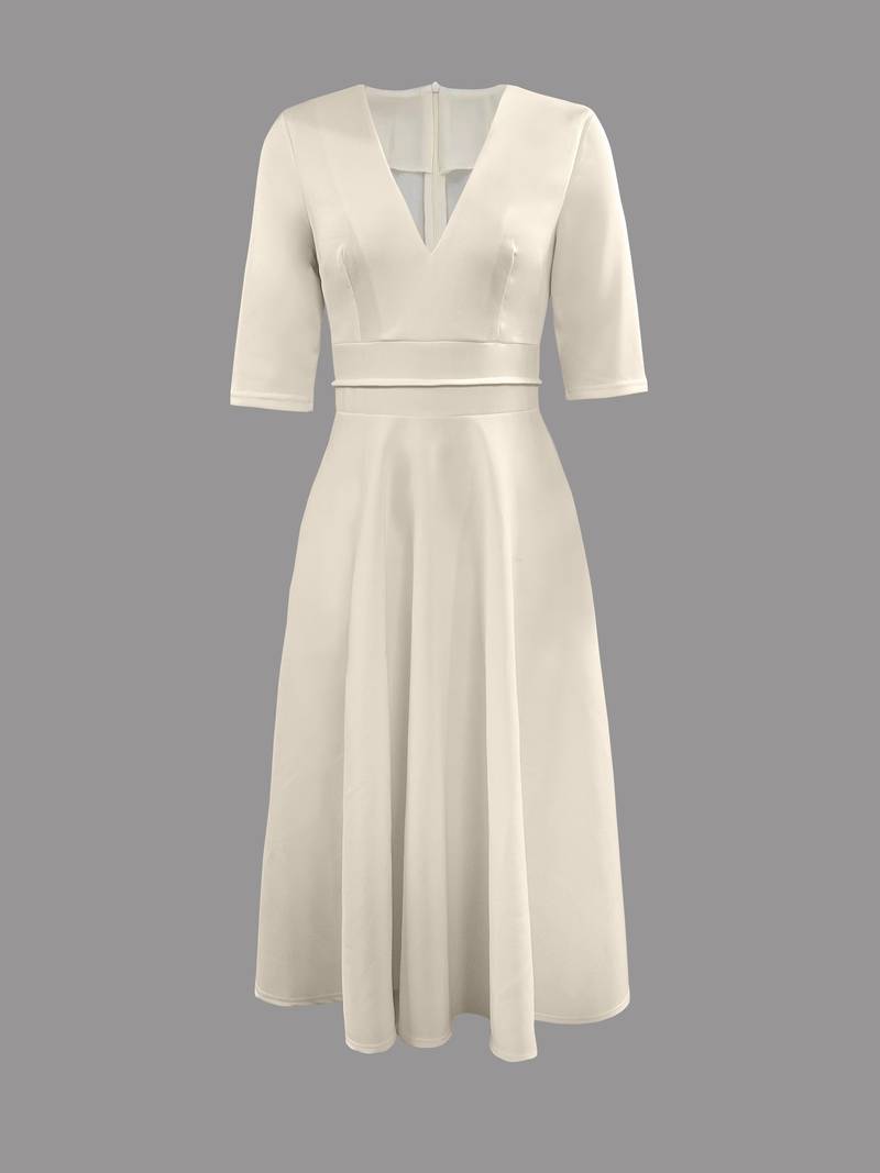 Luftiges Sommerkleid in zeitloser Eleganz – Ideal für sonnige Tage und besondere Anlässe 4