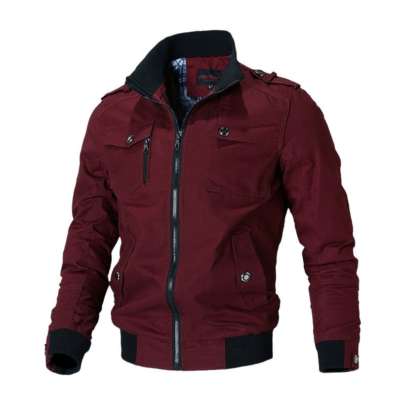 Moderne Bomberjacke mit Praktischen Taschen 3