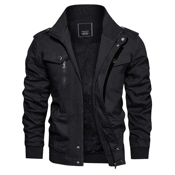 Moderne Herren Bomberjacke – warm & bequem 0