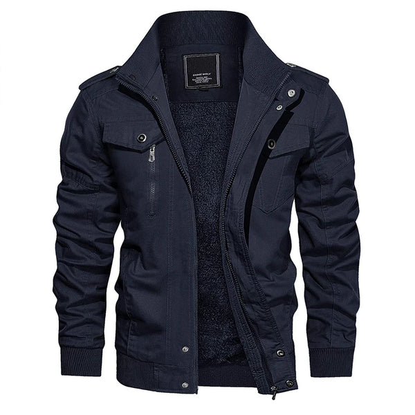 Moderne Herren Bomberjacke – warm & bequem 3