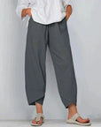 Moderne Hosen mit Überlappungs-Saumdesign 4