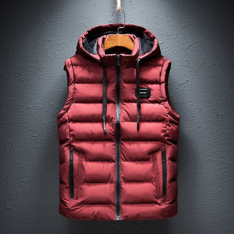 Moderne Kapuzenweste für Lagenlooks im Alltag 1