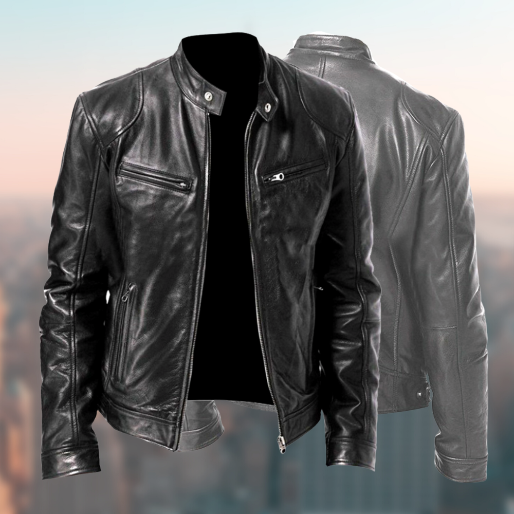 Moderne Lederjacke mit Schlankem Schnitt für Selbstbewusste 1