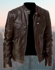 Moderne Lederjacke mit Schlankem Schnitt für Selbstbewusste 2