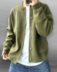 Moderne Strickjacke mit Bomberkragen für Stilbewusste 2