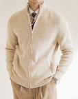 Moderne Strickjacke mit Elegantem Reißverschluss 0