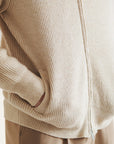 Moderne Strickjacke mit Elegantem Reißverschluss 2