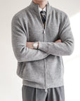 Moderne Strickjacke mit Elegantem Reißverschluss 4