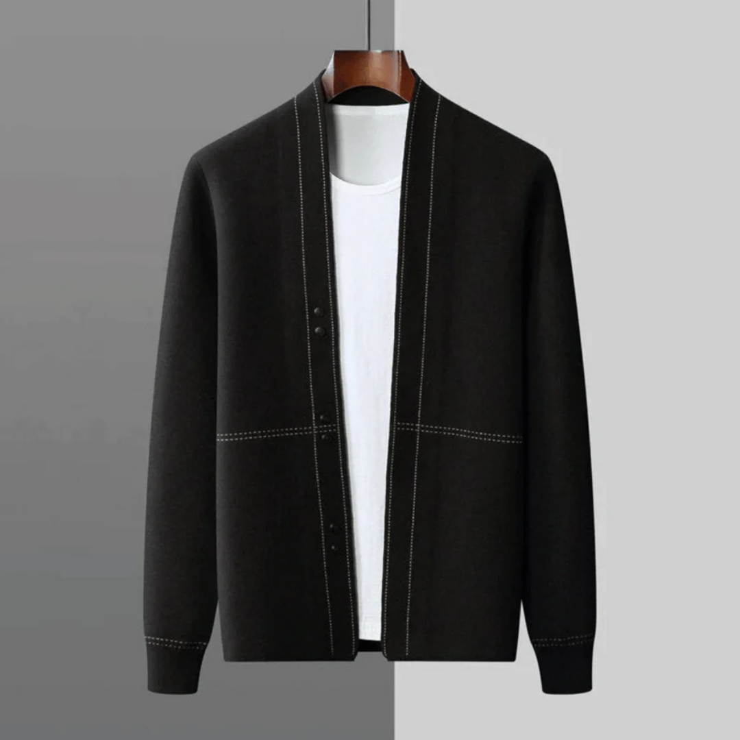 Moderne Strickjacke mit offener Vorderseite 3
