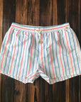 Modische Badeshorts mit Streifen – Leichtes Material und Bequeme Passform für Strandtage 2
