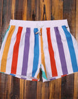 Modische Badeshorts mit Streifen – Leichtes Material und Bequeme Passform für Strandtage 4