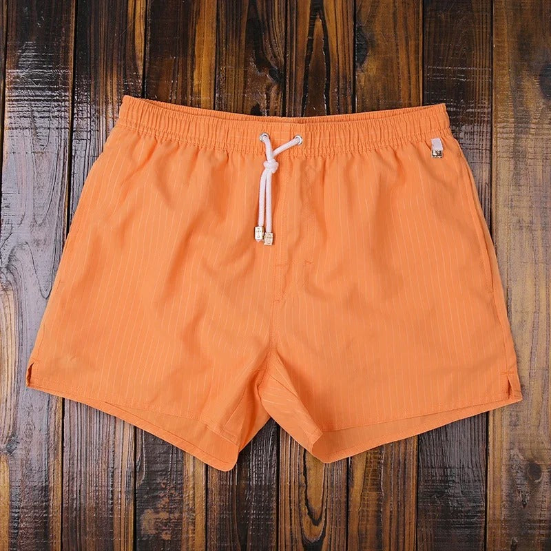 Modische Badeshorts mit Streifen – Leichtes Material und Bequeme Passform für Strandtage 9