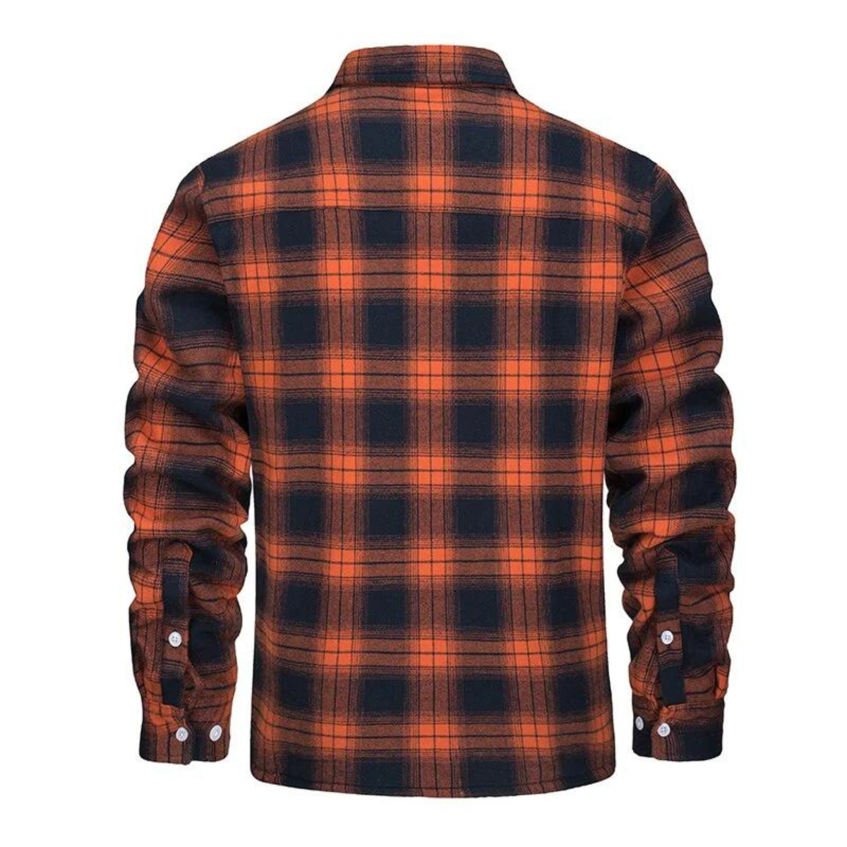 Modische Bomberjacke mit Karomuster für kalte Tage 7