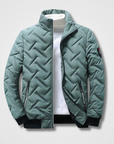 Modische Steppjacke mit hohem Kragen für Stil 2