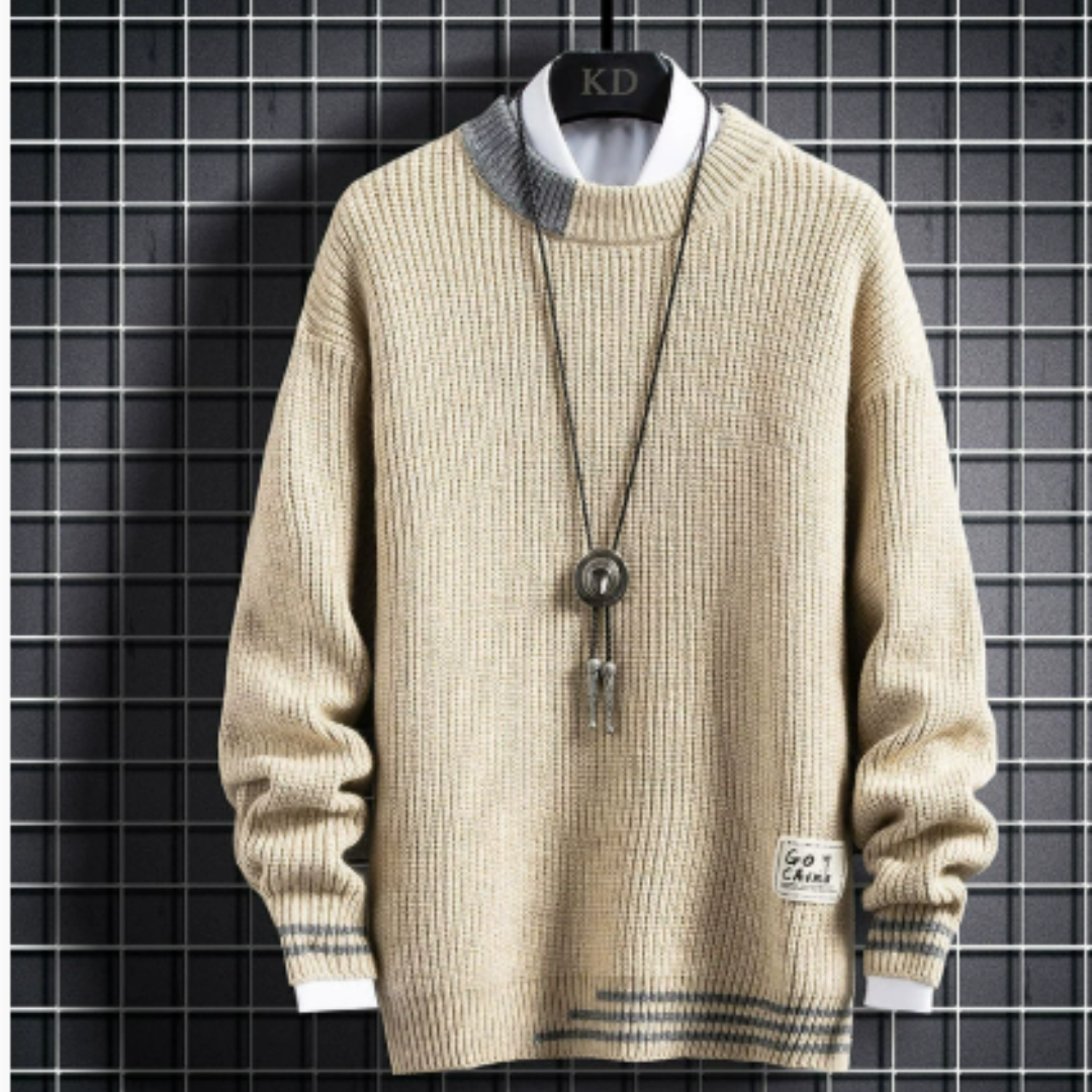 Modischer Strickpullover für Abenteuer 0