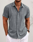 Elegantes Herrenhemd für Sommerlooks – Bequemer Schnitt und Hochwertige Verarbeitung 4