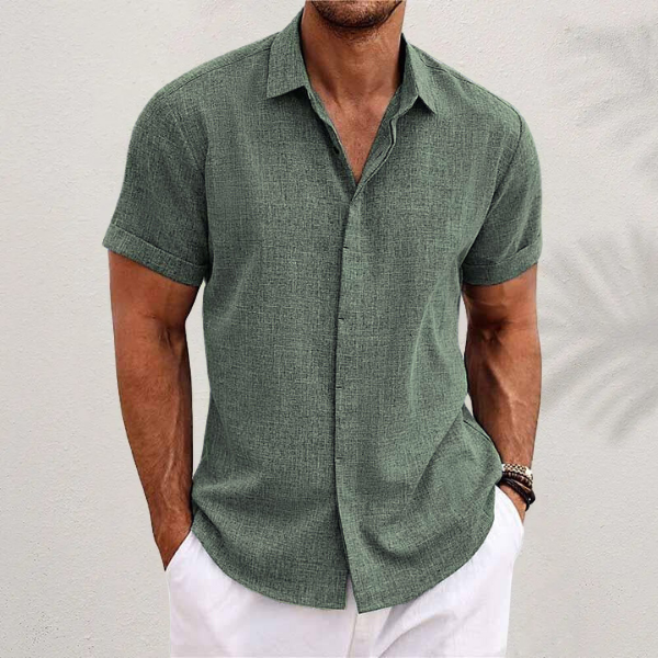 Elegantes Herrenhemd für Sommerlooks – Bequemer Schnitt und Hochwertige Verarbeitung 3