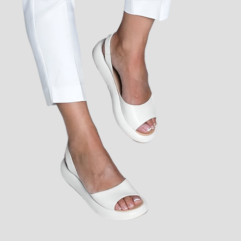 Offene Plateau Sandalen für Elegante Auftritte 0