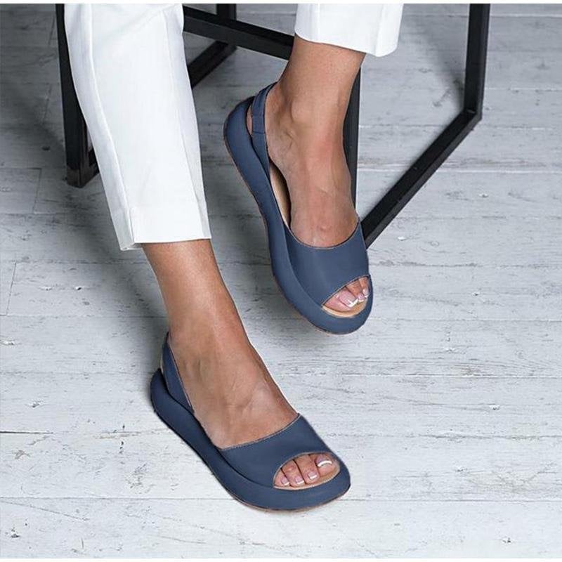 Offene Plateau Sandalen für Elegante Auftritte 4
