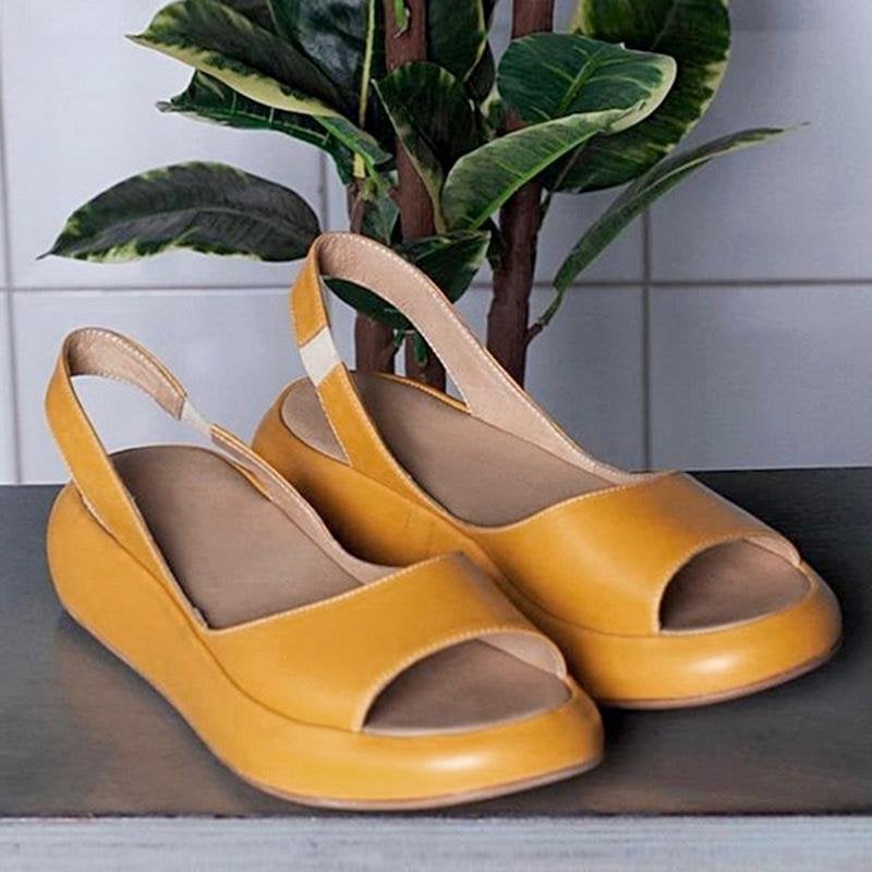 Offene Plateau Sandalen für Elegante Auftritte 6