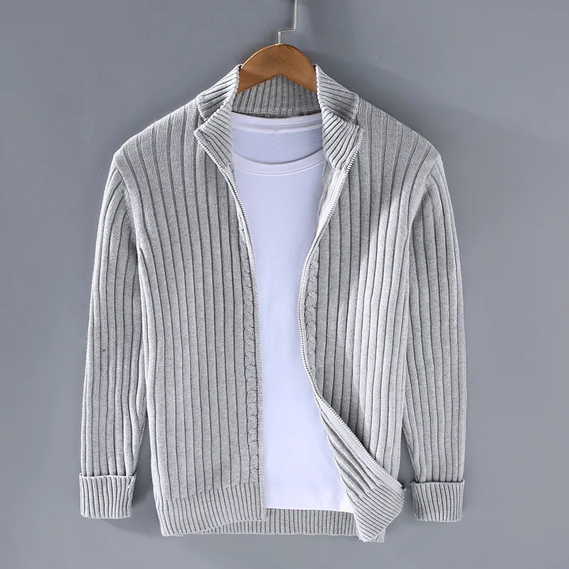 Offene Strickjacke für Herren mit Elegantem Look 0
