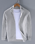 Offene Strickjacke für Herren mit Elegantem Look 0