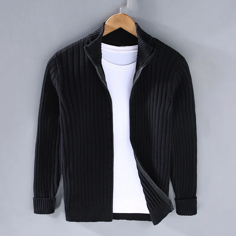 Offene Strickjacke für Herren mit Elegantem Look 3