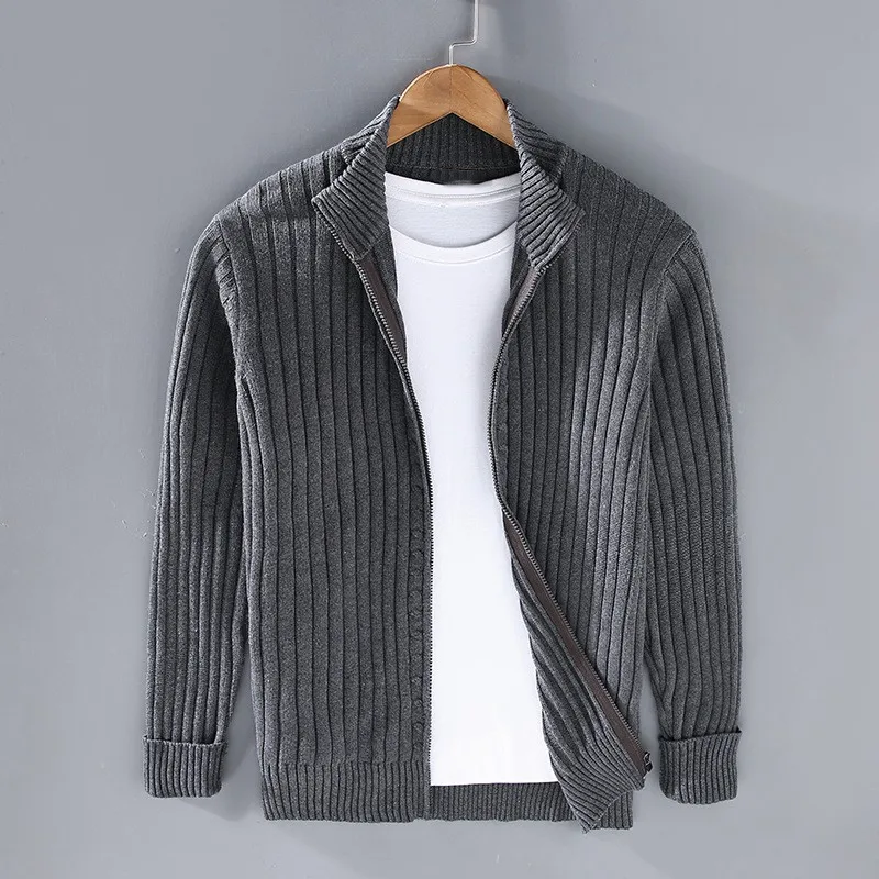 Offene Strickjacke für Herren mit Elegantem Look 4